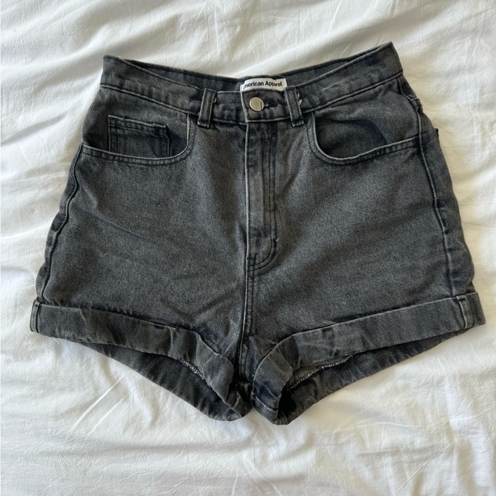 American Apparel denim shorts